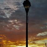 Clubhouse Lamplight at Sundown